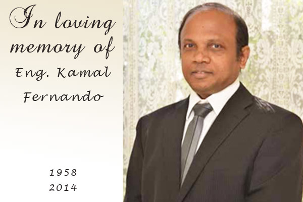 In loving memory of Kamal Fernando....