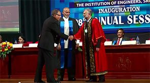 Bestowing of Honorary Life Memberships, Fellowships, International Professional Engineers status and presentation of Awards.