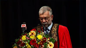 Inaugural speech of the new IESL President