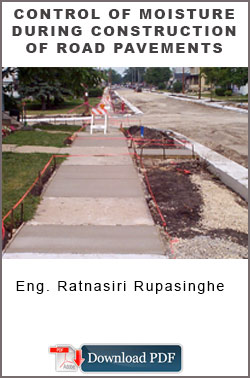 Control of Moisture during Construction of Road Pavements