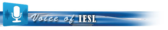 IESL Voice Corner banner