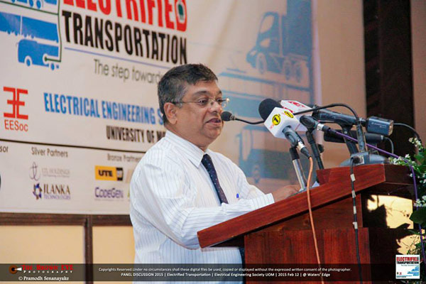 Electrified Transportation - The Step towards Future : Key Note Speech by Eng. Shavindranath Fernando