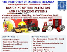 CPD COURSE : Designing of Fire Detection and Protection Systems