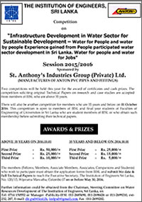 Competition on Infrastructure Development in Water Sector for Sustainable Development