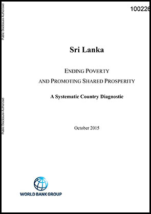 Sri Lanka: A Systematic Country Diagnostic - World Bank Report