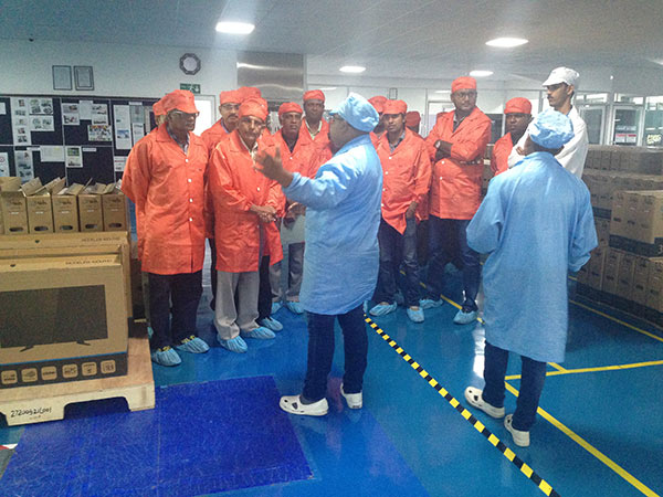 Field Visit to Ewis Computer Assembly Plant at Sooriyawewa