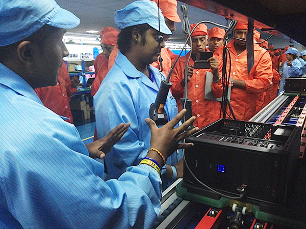 Field Visit to Ewis Computer Assembly Plant at Sooriyawewa