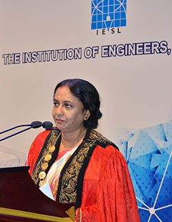 Address by the President - 2017/2018, Eng. (Prof.) Mrs. Niranjanie Ratnayake