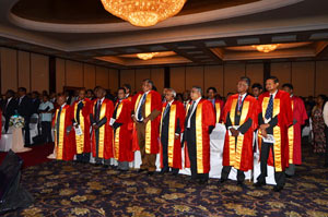 Ceremonial Inauguration of the 107th Annual Session of the IESL held at Waters Edge