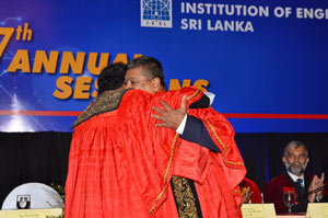 Ceremonial Inauguration of the 107th Annual Session of the IESL held at Waters Edge