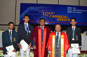 Ceremonial Inauguration of the 107th Annual Session of the IESL held at Waters Edge