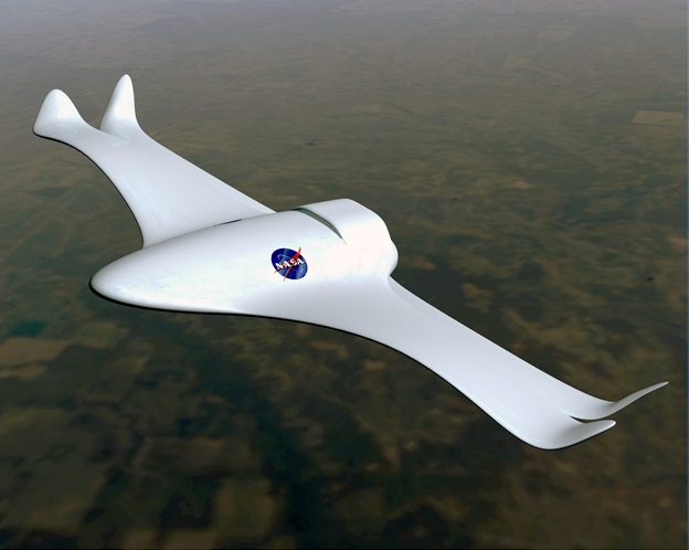 Morphing wing concept by NASA