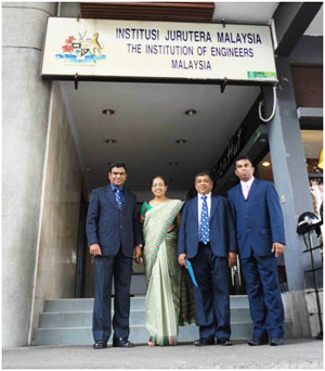 IESL officials visit Institution of Engineers Malaysia