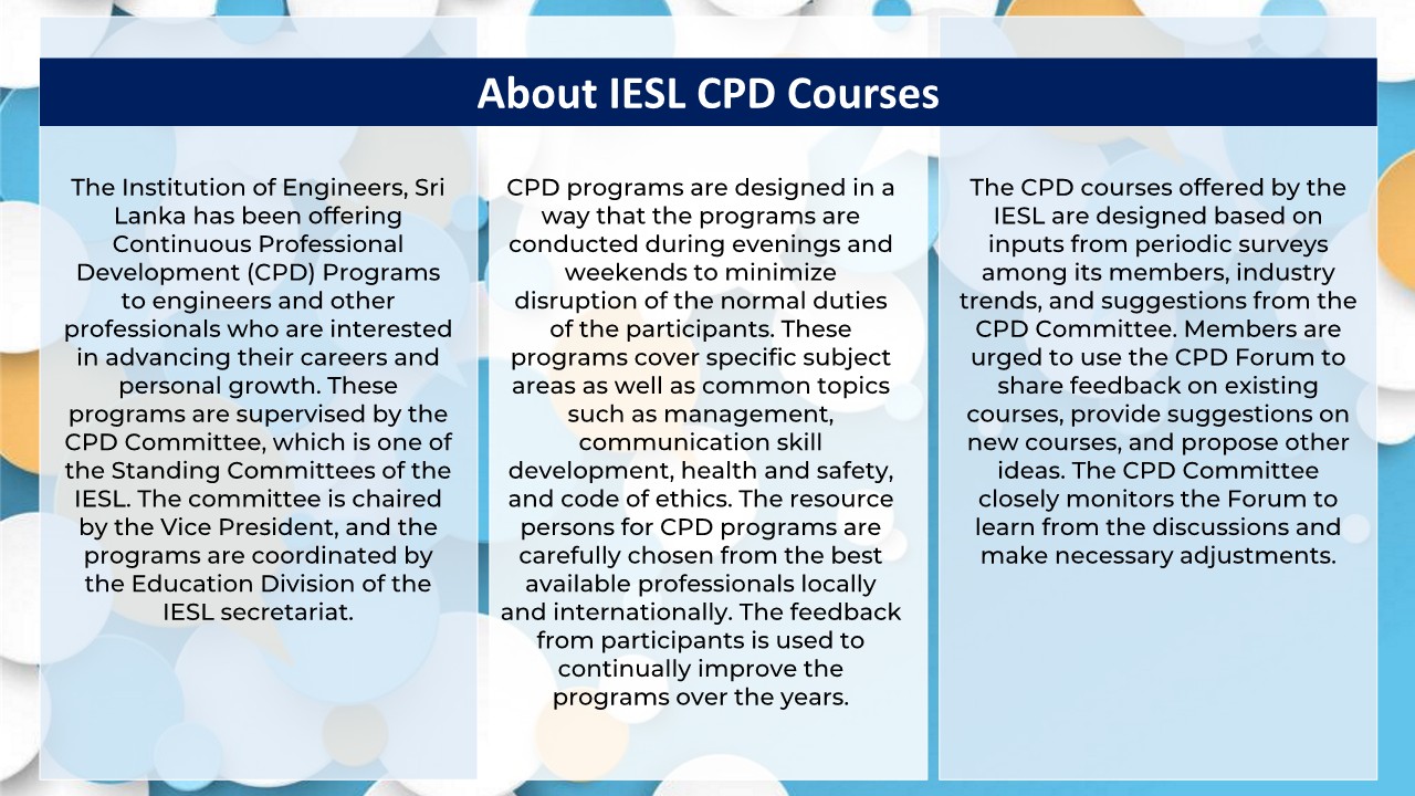 Updated CPD Web COver to IESL 15.11.2023 4